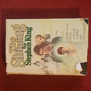 The Shining by Stephen King 1977 Book Club Edition dustcover